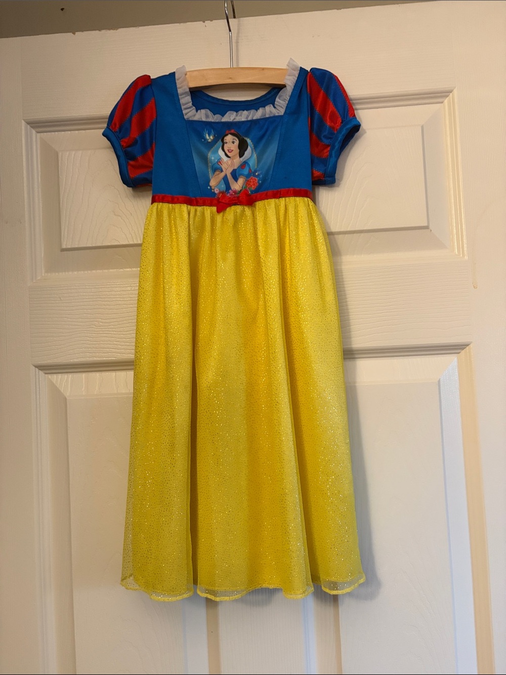 Classic Snow White Blue and Yellow Princess Nightgown